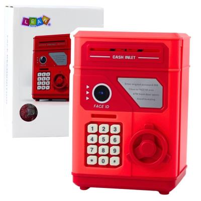 Opakowanie Elektroniczny sejf Skarbonka na PIN czerwona