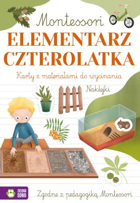Okładka książki Elementarz czterolatka. Montessori