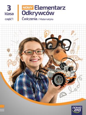 Okładka książki Elementarz Odkrywców klasa 3 część 1 zeszyt ćwiczeń Matematyka EDYCJA 2025