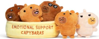 Opakowanie Emotional Support Kapibary na poprawę humoru