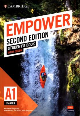 Empower Starter A1 Student's Book with eBook. Autor: Doff Adrian, Thaine Craig, Puchta Herbert, Stranks Jeff, Lewis-Jones Peter. SmakLiter.pl Okładka książki Empower Starter A1 Student's Book with eBook