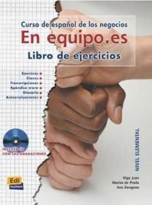 Okładka książki En equipo es 1 ćwiczenia + CD