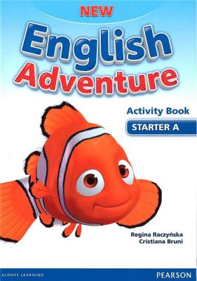 English Adventure Starter A Activity Book PEARSON. Autor: Bruni Cristiana, Linette Ansel Erocak. Regina Raczyńska. SmakLiter.pl Okładka książki English Adventure Starter A Activity Book PEARSON