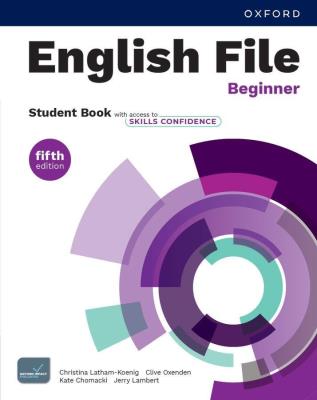 Okładka książki English File 5E Beginner SB with access to Skills Confidence
