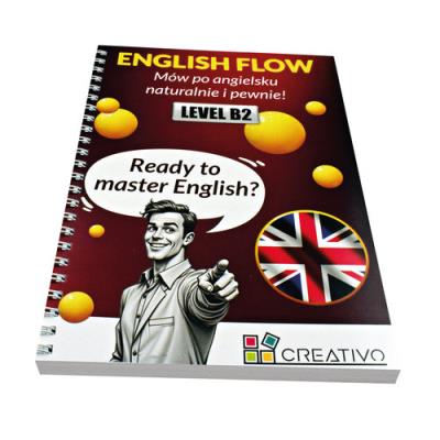 Okładka książki ENGLISH FLOW - Mów po angielsku naturalnie i pewnie! (LEVEL B2)