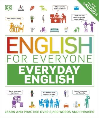 Okładka książki English for Everyone Everyday English. Learn and Practise Over 2,500 Words and Phrases wer. angielska