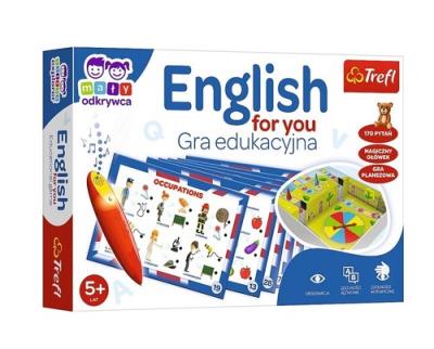 Opakowanie English for you Magiczny ołówek TREFL