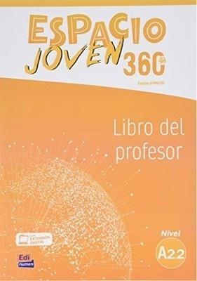 Okładka książki Espacio joven 360 A2.2 przewodnik metodyczny