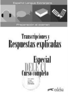 Okładka książki Especial DELE C1 transkrypcje + klucz odpowiedzi