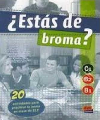 Okładka książki Estas de broma nivel B1-C1