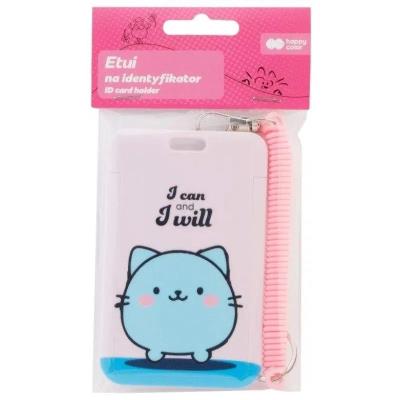 Opakowanie Etui na identyfikator wysuwane Cats HAPPY COLOR