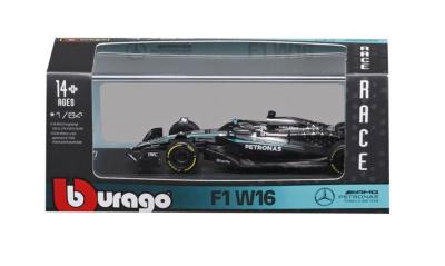 Opakowanie F1 Mercedes-AMG W16 2025 #63 George Russell 1:64