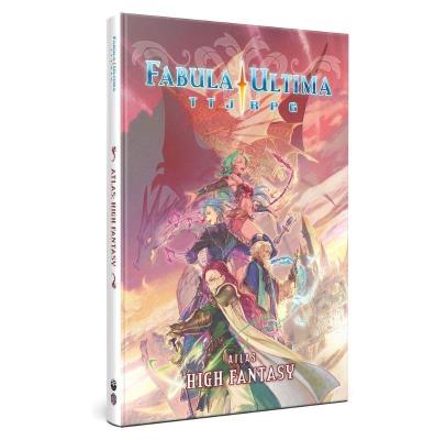 Fabula Ultima: Atlas High Fantasy BLACK MONK. Wydawca: Black Monk. SmakLiter.pl Opakowanie Fabula Ultima: Atlas High Fantasy BLACK MONK