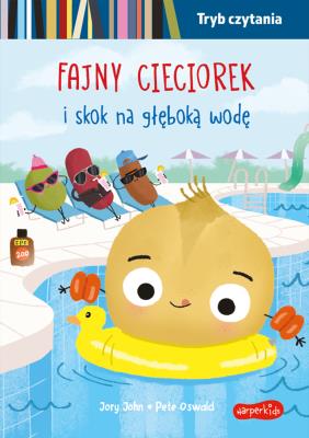 Okładka książki Fajny Cieciorek i skok na głęboką wodę. Smaczna Banda i emocje. Tryb czytania
