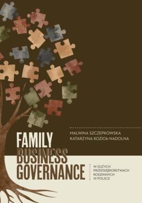Okładka książki Family business governance w dużych...
