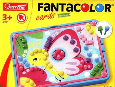 Fantacolor cards nature. Wydawca: Quercetti. SmakLiter.pl Opakowanie Fantacolor cards nature