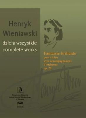 Okładka książki Fantaisie brillante na skrzypce i orkiestrę op.20