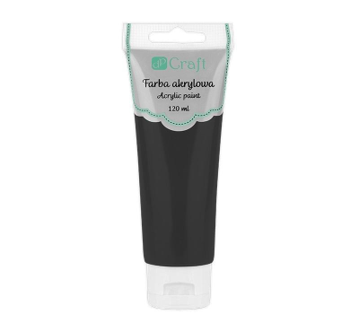 Opakowanie FARBA AKRYLOWA 120 ML LAMP BLACK BPZ