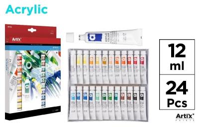 Opakowanie Farba akrylowa 12ml 24 kolory