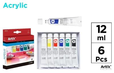 Opakowanie Farba akrylowa 12ml 6 kolorów