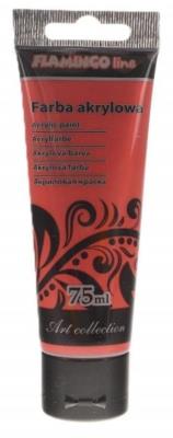 Farba akrylowa 75ml 826 perłowa czerwone wino. Wydawca: Titanum. SmakLiter.pl Opakowanie Farba akrylowa 75ml 826 perłowa czerwone wino
