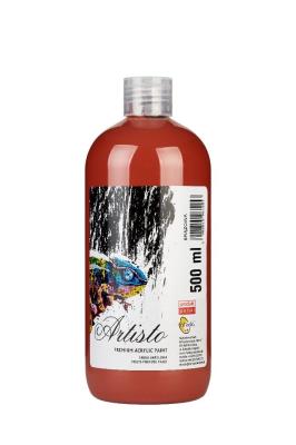 Opakowanie Farba akrylowa brązowa 500ml