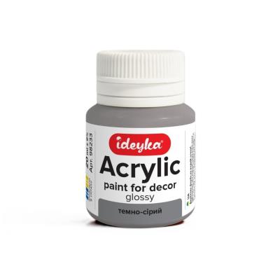 Opakowanie Farba akrylowa Ciemnoszary 20ml
