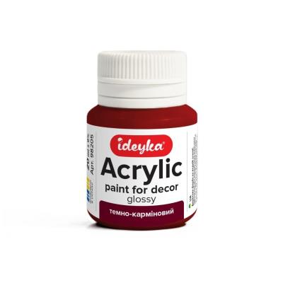 Opakowanie Farba akrylowa Ciemny karmin 20ml