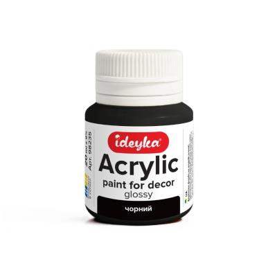 Opakowanie Farba akrylowa Czarny 20ml