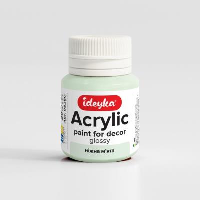 Opakowanie Farba akrylowa Delikatna mięta 20ml
