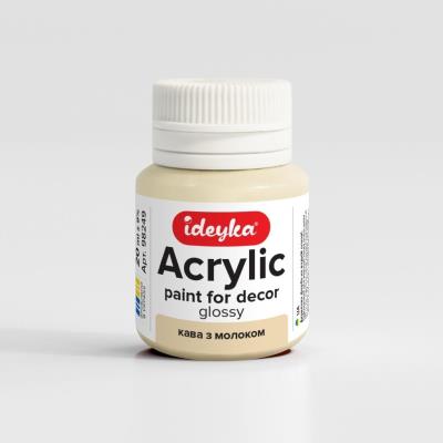 Opakowanie Farba akrylowa Kawa z mlekiem 20ml