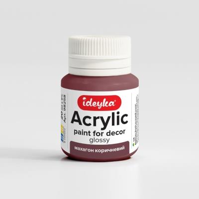 Opakowanie Farba akrylowa Mahoniowy brąz 20ml