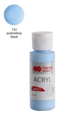 Opakowanie Farba akrylowa Matt błękitny 60ml HAPPY COLOR