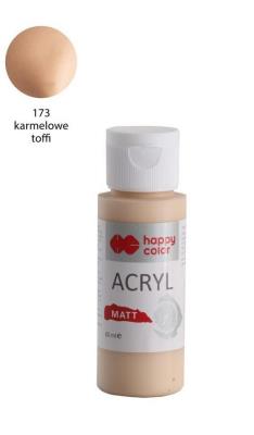 Opakowanie Farba akrylowa Matt karmelowy 60ml HAPPY COLOR