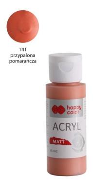Opakowanie Farba akrylowa Matt pomarańcza 60ml HAPPY COLOR