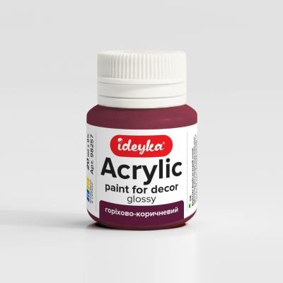 Opakowanie Farba akrylowa Orzechowy brąz 20ml