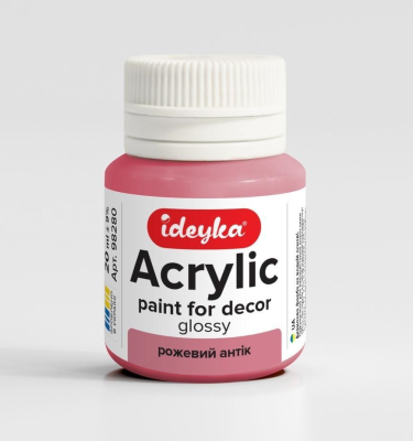 Opakowanie Farba akrylowa Różowy antyk 20ml