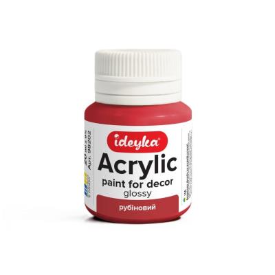 Opakowanie Farba akrylowa Rubin 20ml