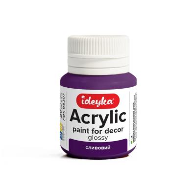 Opakowanie Farba akrylowa Śliwka 20ml