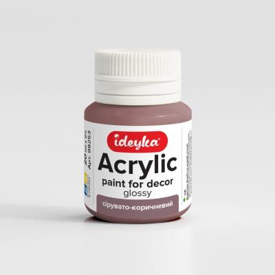Opakowanie Farba akrylowa Szarobrązowy 20ml