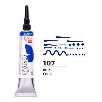 Opakowanie Farba aktylowa konturowa universal blue 20ml