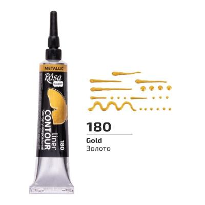 Opakowanie Farba aktylowa konturowa universal gold 20ml