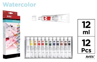 Opakowanie Farba akwarelowa 12ml 12 kolorów