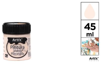 Opakowanie Farba do szkła i ceramiki cielista 45ml (6szt)