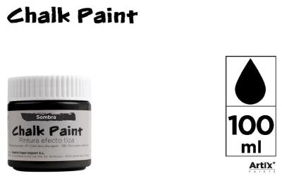 Opakowanie Farba kredowa 100ml czarna (6szt)