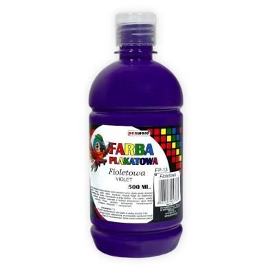 Opakowanie Farba plakatowa 500ml fioletowa