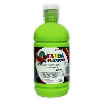 Opakowanie Farba plakatowa 500ml jasnozielona
