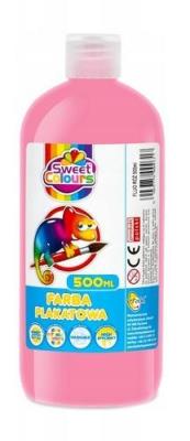 Opakowanie Farba plakatowa fluorescencyjna 500ml róż