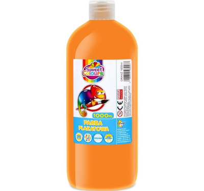 Opakowanie Farba plakatowa oranż 1000ml