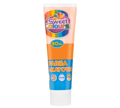 Opakowanie Farba plakatowa w tubie oranż 30ml